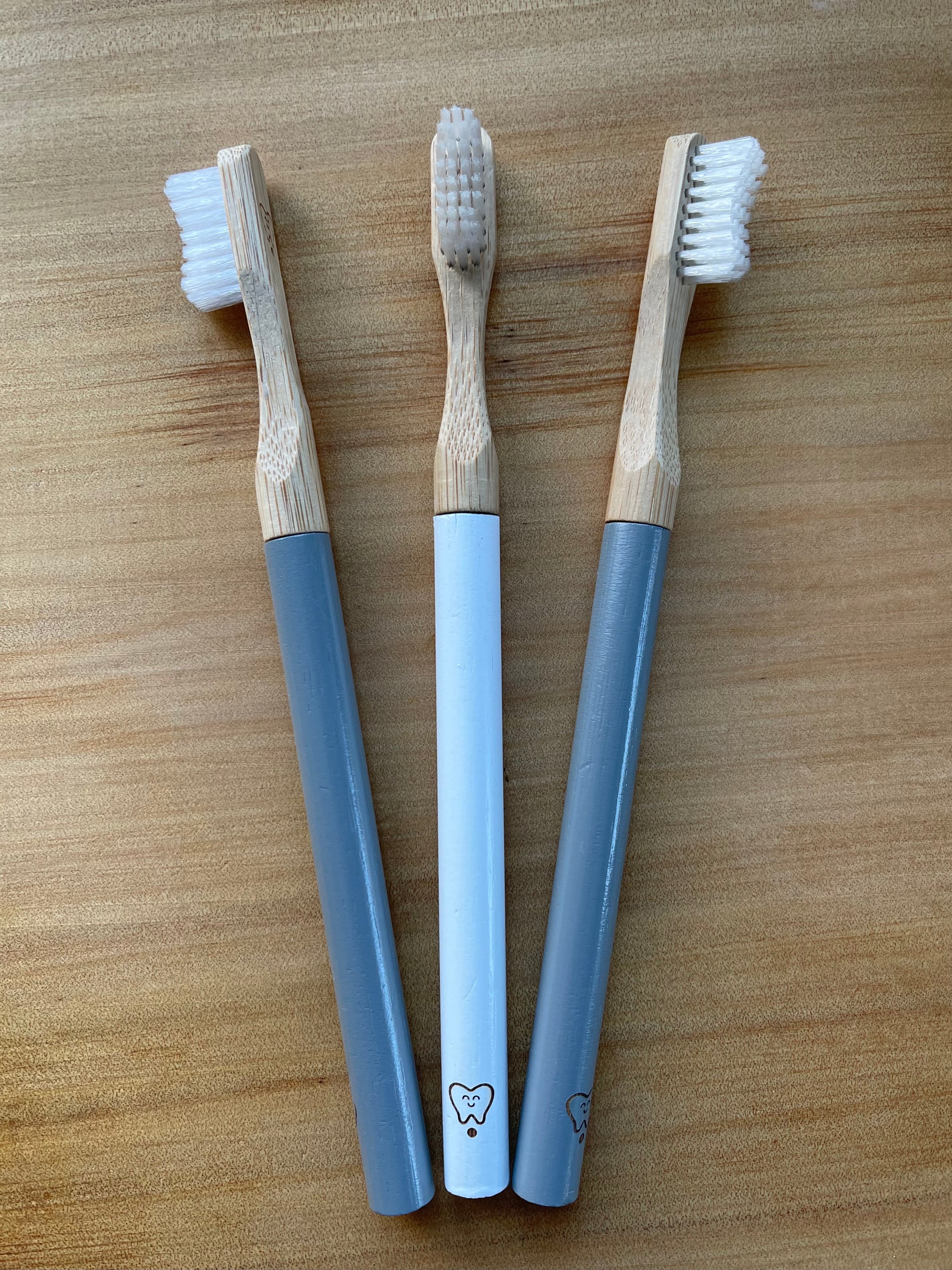 Bamboo Toothbrush Bi-Monthly Annual Kit for 3